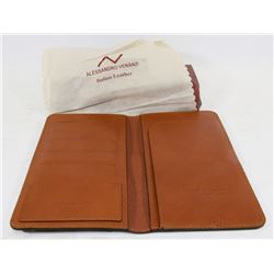 NEW ALESSANDRO VENANZI ITALY LRG MEN'S WALLET