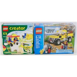 LOT OF 2 NEW LEGO SETS- INCLUDING,CITY SET MINING