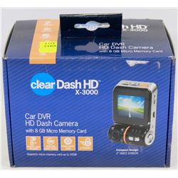 CLEAR DASH HD X-3000 1080P DASH CAMERA