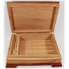 Image 1 : WOODEN HUMIDOR BOX.