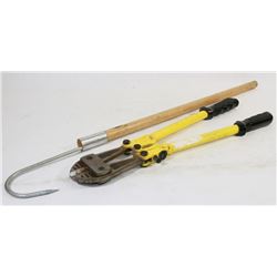 BOLT CUTTER AND GRAPPLING HOOK