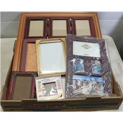 LOT OF 8 PICTURE FRAMES