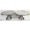 Image 1 : PAIR OF METAL CAKE TRAYS
