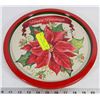 Image 1 : LOT OF 7 METAL CHRISTMAS TRAYS
