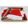 Image 1 : BOX OF FELT SANTA HATS