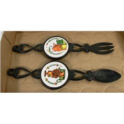 SAN HUAN CAST IRON KITCHEN ORNAMENTS
