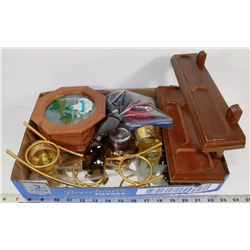 JEWELRY BOX WITH CONTENTS INCL 3 BRACELETS,