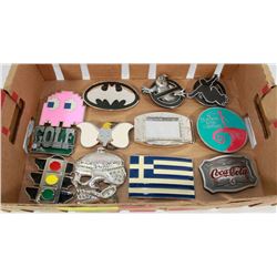 FLAT OF BELT BUCKLES