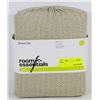 Image 1 : ROOM ESSENTIALS JERSEY SHEET SET SIZE TWIN XL