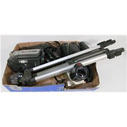 FLAT OF MADE IN JAPAN VINTAGE CAMERAS AND MORE