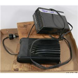 2 HEATERS WITH STAND