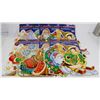 Image 1 : LOT OF 10 ASSORTED CHRISTMAS WINDOW CLINGS