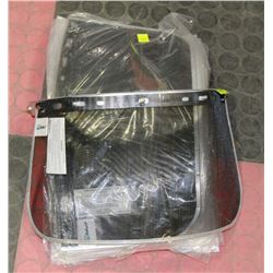 NEW SAFETY VISOR WITH 10 REPLACEMENT COVERS