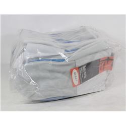 GANDER BRAND WORK MITTS. SET OF 12