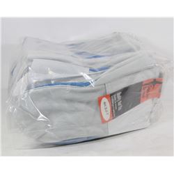 GANDER BRAND WORK MITTS. SET OF 12