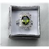 Image 1 : 4)  OLIVE GREEN  PERIDOT & AUSTRIAN