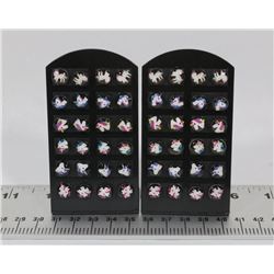 TWO NEW FULL UNICORN EARRING DISPLAYS