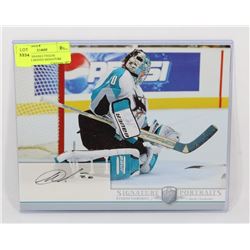 SAN JOSE SHARKS EVGENI NABOKOB SIGNED SIGNATURE