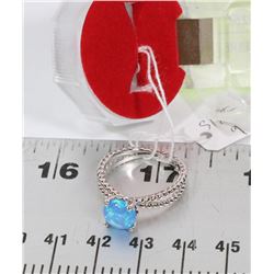 #104- AUSTRALIA FIRE OPAL RING