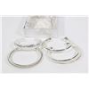 Image 1 : 4PCS OF SILVER PLATED NEW BRACELETS