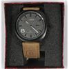 Image 1 : 4)NEW CURREN MENS WATCH WITH GENUINE LEATHER