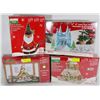 Image 1 : BOX OF CHRISTMAS CRAFTS INCLUDING 3D STRUCTURE