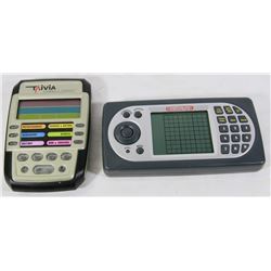 2 NEW HAND HELD GAMES - TRIVIA & SUDOKU