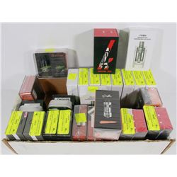 LARGE FLAT OF VAPE SUPPLIES