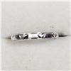 Image 1 : 9) STERLING SILVER RING SIZE 5.5