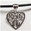 Image 1 : 14) STERLING SILVER NECKLACE