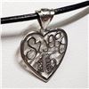 Image 3 : 14) STERLING SILVER NECKLACE