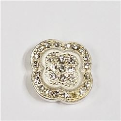 20) STERLING SILVER CUBIC ZIRCONIA PENDANT