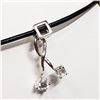 Image 3 : 33)CUBIC ZIRCONIA NECKLACE