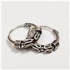 Image 3 : 42) STERLING SILVER EARRINGS