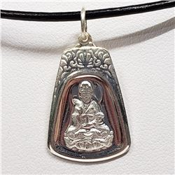 43) STERLING SILVER NECKLACE