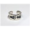Image 2 : 49) STERLING SILVER TOE RING