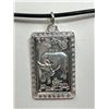 Image 1 : 59) STERLING SILVER RAM NECKLACE