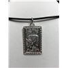 Image 2 : 59) STERLING SILVER RAM NECKLACE
