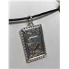 Image 3 : 59) STERLING SILVER RAM NECKLACE