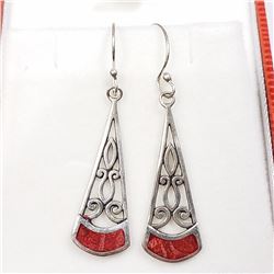 73) STERLING SILVER GEMSTONE EARRINGS