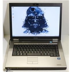 TOSHIBA SAT PRO WIN 7 PRO LAPTOP W/AC ADAPTER