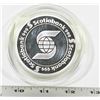 Image 1 : SCOTIABANK 5 TROY OUNCE .999 SILVER ROUND.