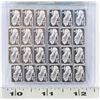 Image 1 : 24- 1 GRAM .999 SILVER ART BARS CLASSIC CAR DESIGN