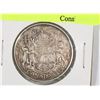 Image 1 : CANADA 1945 SILVER HALF DOLLAR