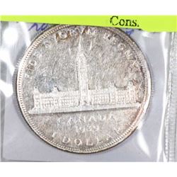 CANADIAN 1939 SILVER ONE DOLLAR COIN