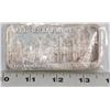 Image 1 : 10 TROY OUNCE .999 SILVER BAR - WALL STREET MINT.