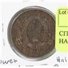Image 1 : CITY BANK LOWER CANADA 1837 HALF PENNY