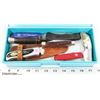 Image 1 : BOX OF ASSORTED KNIVES, SWISS ARMY, VINTAGE