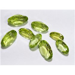 22) GENUINE PERIDOT GEMSTONES