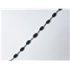Image 1 : 47) 10/14KT WHITE GOLD SAPPHIRE BRACELET
